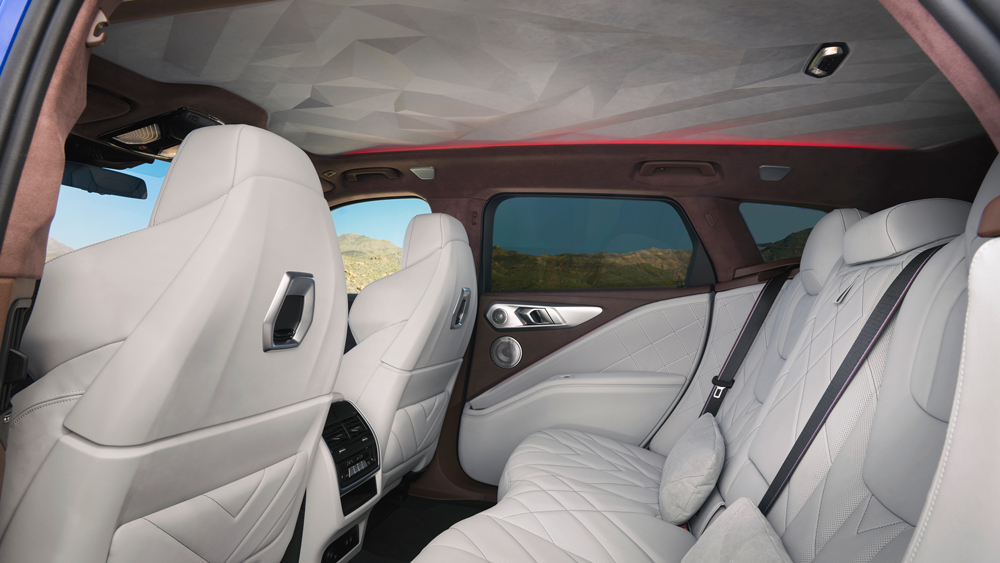 The interior of the 2023 BMW XM.