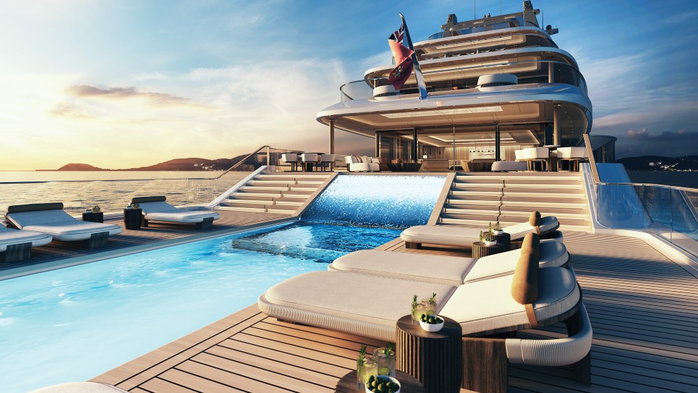 Boat of the Week: This New Trio of Superyachts Make Big, Bold Beach Clubs the Stars of the Show