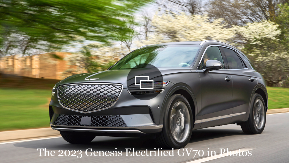 The 2023 Genesis Electrified GV70.