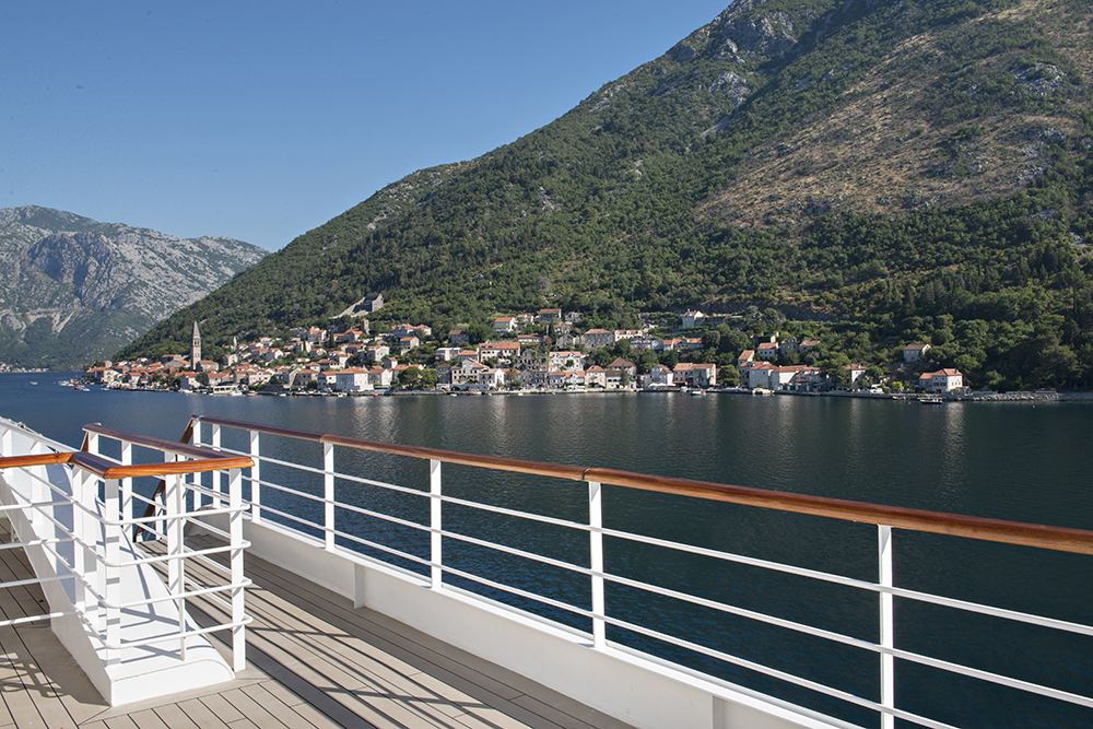 Views from the PONANT ship.