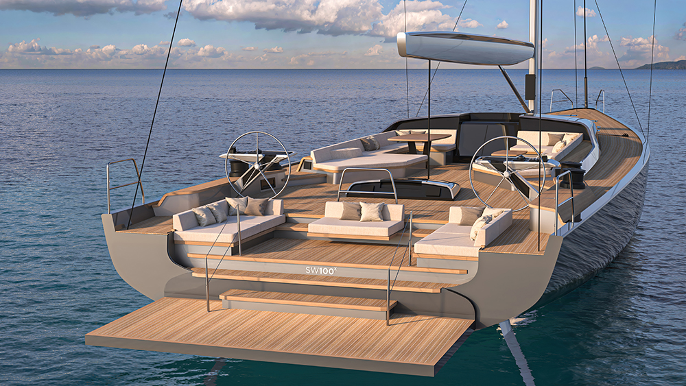 SW100X Sailing Yacht Concept