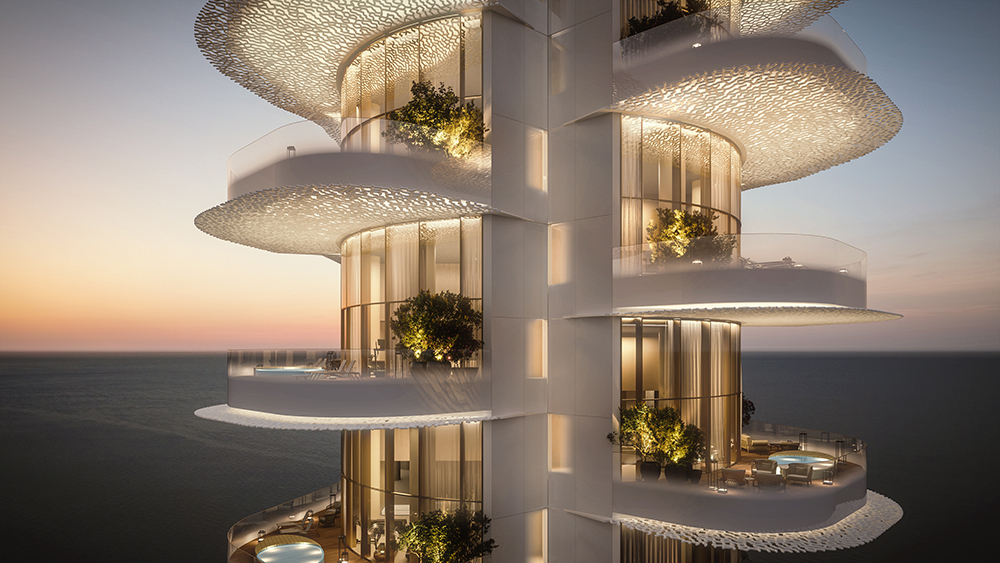 The Bulgari Lighthouse, the Italian jeweler’s latest project in partnership with Dubai developer Meraas, is under construction on the city’s Jumeirah Bay Island.