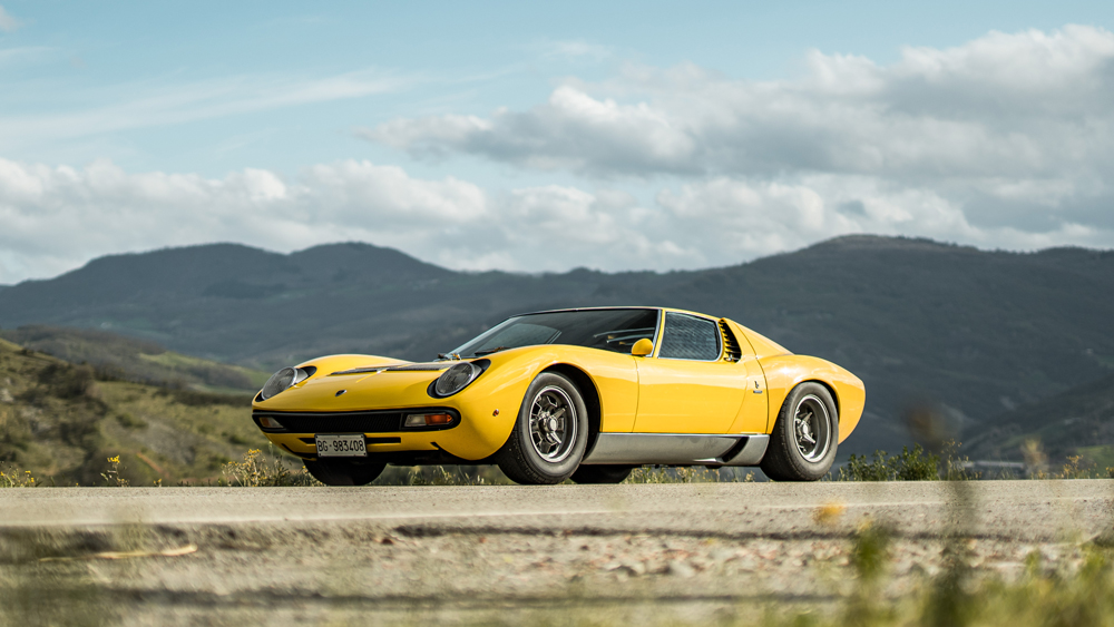 This 1973 Miura SV was the very last example of the model ever made.