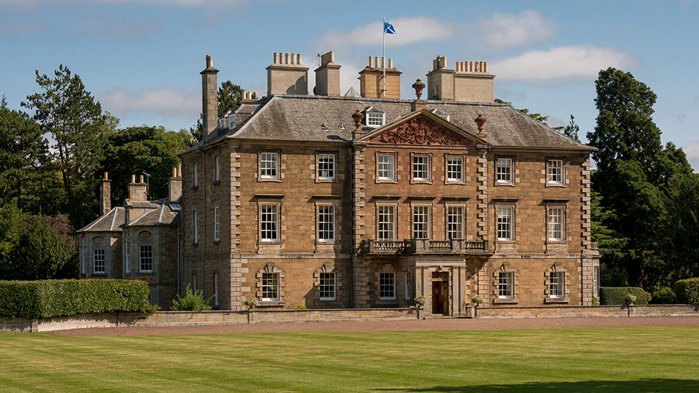 An elegant Scottish estate in East Lothian