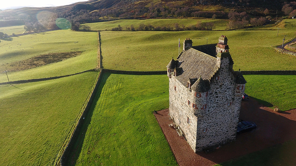 A spectacular castle in Perthshire