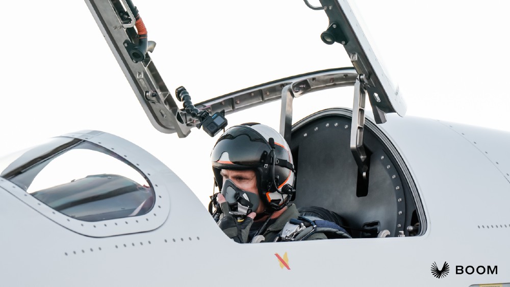 Boom supersonic XB-1 cockpit