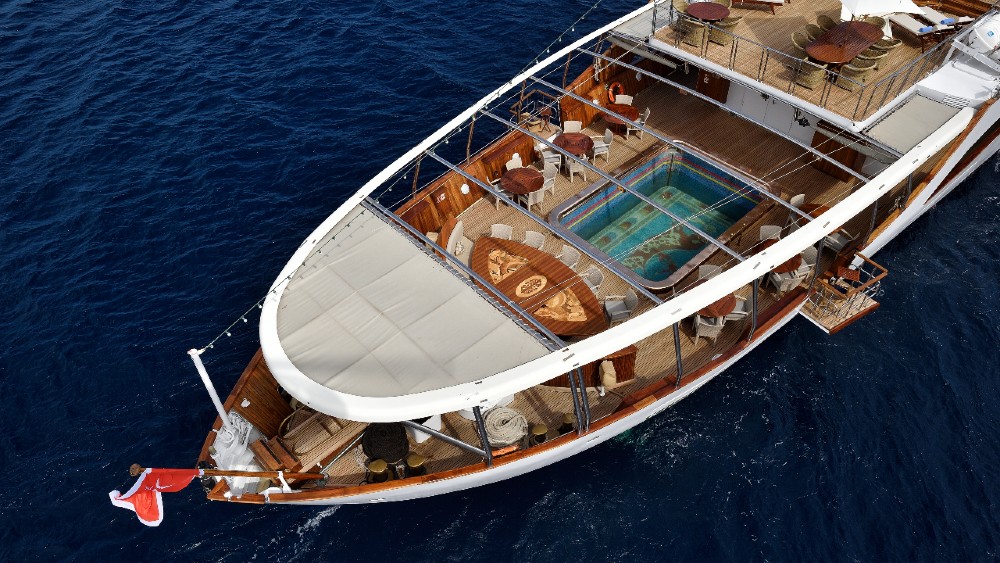 This Historic 325-Foot Superyacht Hosted JFK, Winston Churchill, and Elizabeth Taylor