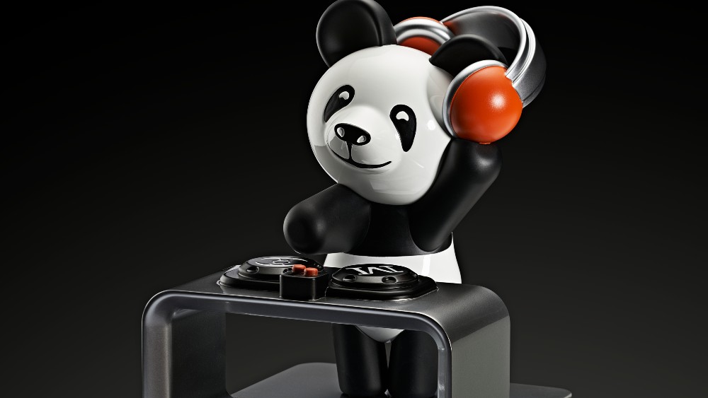 H. Moser X MB&F Panda Statue