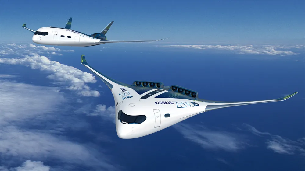 How Blended-Wing Planes Are Helping Aviation Fly to a Net-Zero Goal