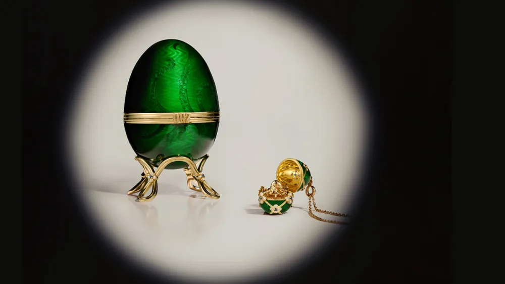 Fabergé’s Newest Bejeweled Egg Is Inspired by the James Bond Classic ‘Octopussy’
