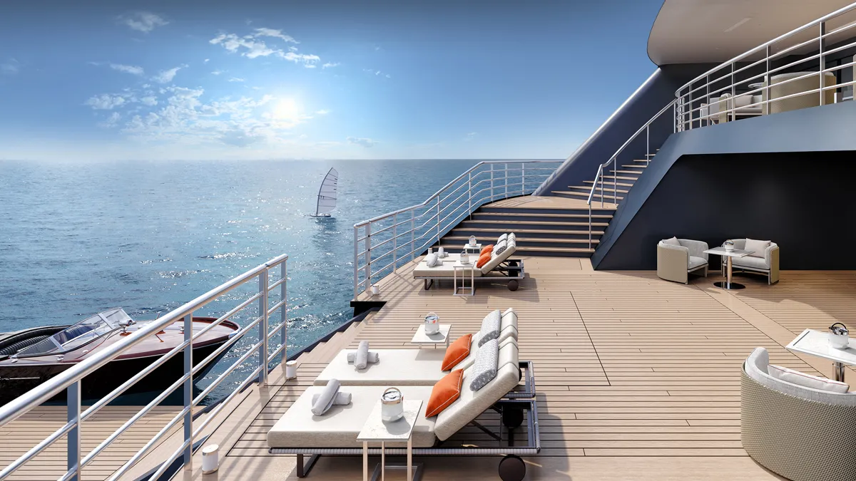 Ilma cruise ship yacht Ritz Carlton