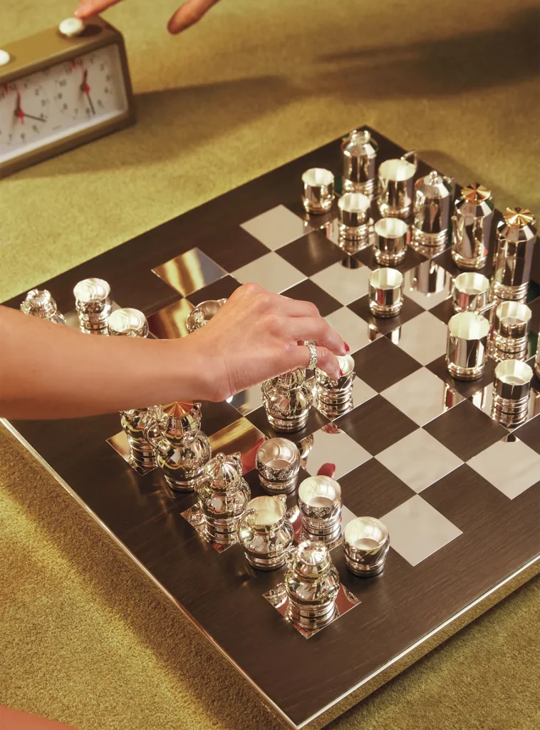 Christofle chess set