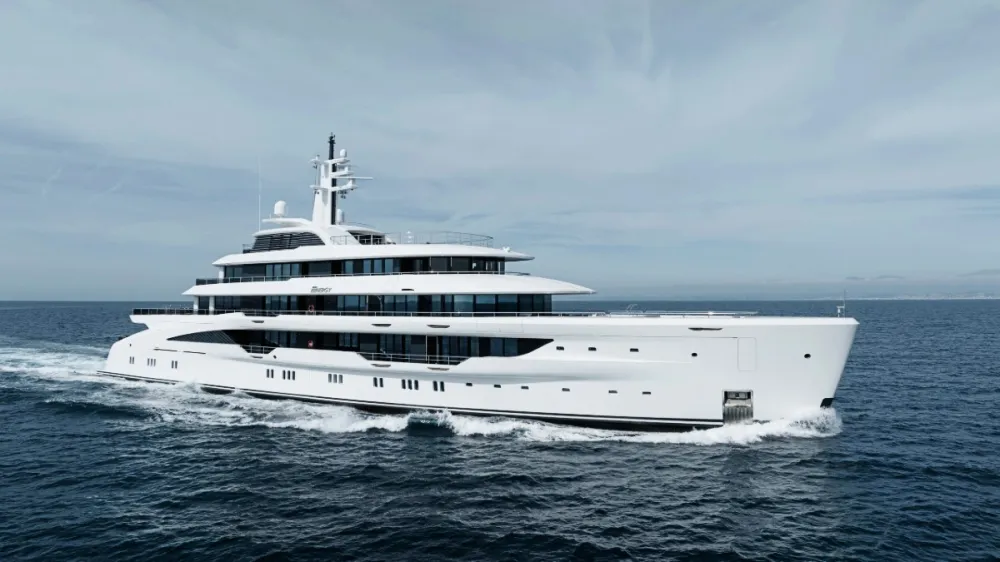 Energy superyacht