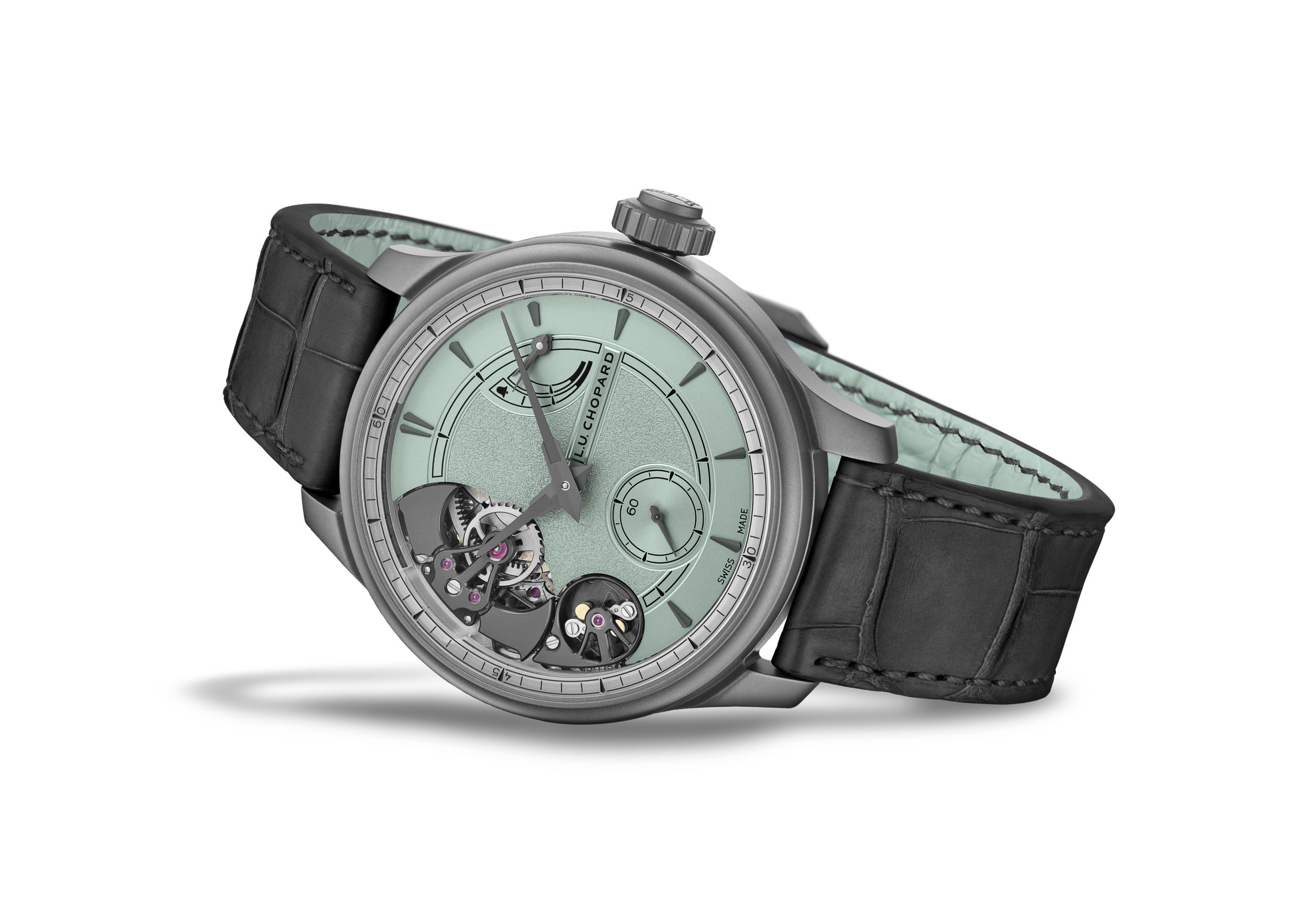 Chopard's L.U.C Full Strike in Ceramised Titanium