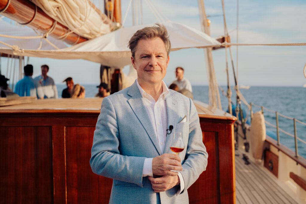 James Mackay Private Client Director of Artisan Spirits Company at the global launch of Artisan Casks in Monaco