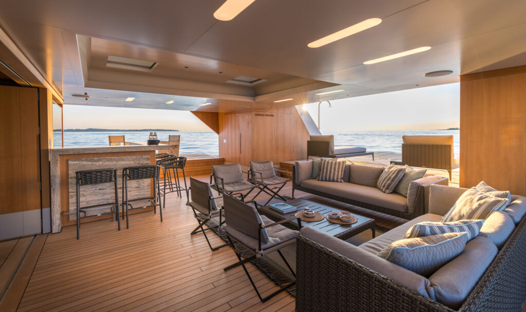 Inside the Superyacht Beach Clubs Redefining Life at Sea ...