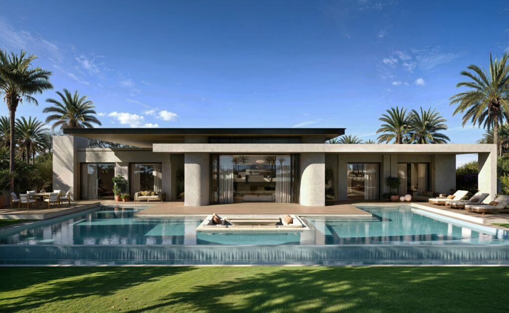 Beachfront Nobu Villa located within Ogami on Egypt's north coast
