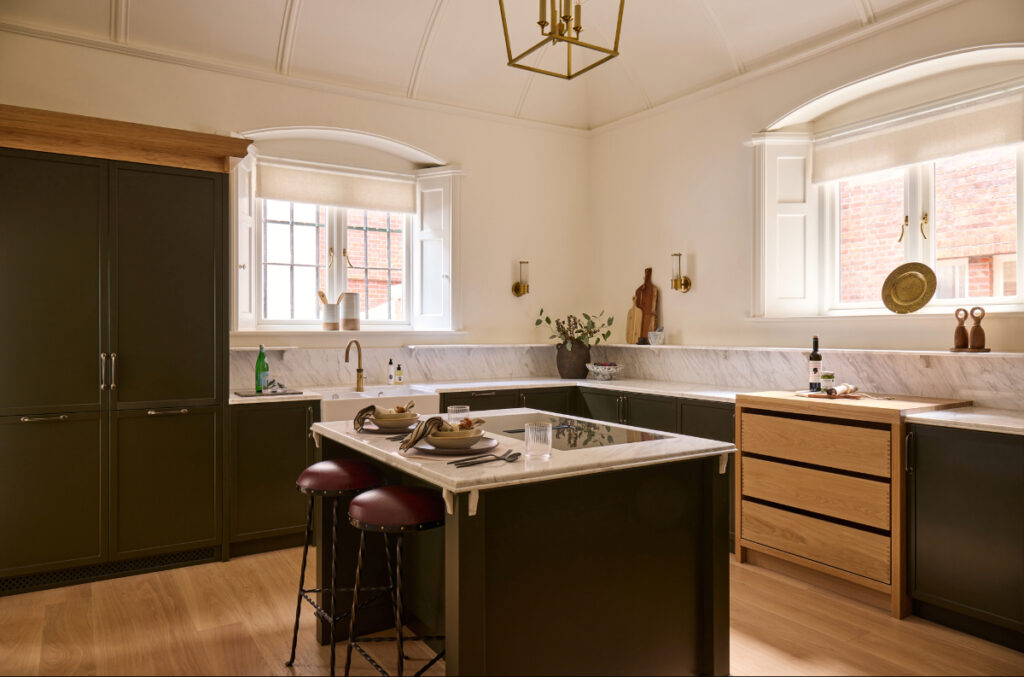 The residence kitchen