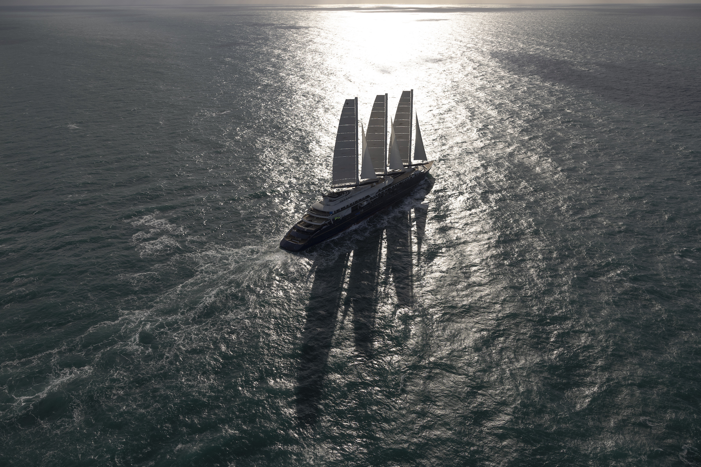 Sea trial of the OE Corinthian from Orient Express Company, off Ile d’Yeu (France), on february 14, 2026, Photo © Jean-Marie LIOT / Orient Express